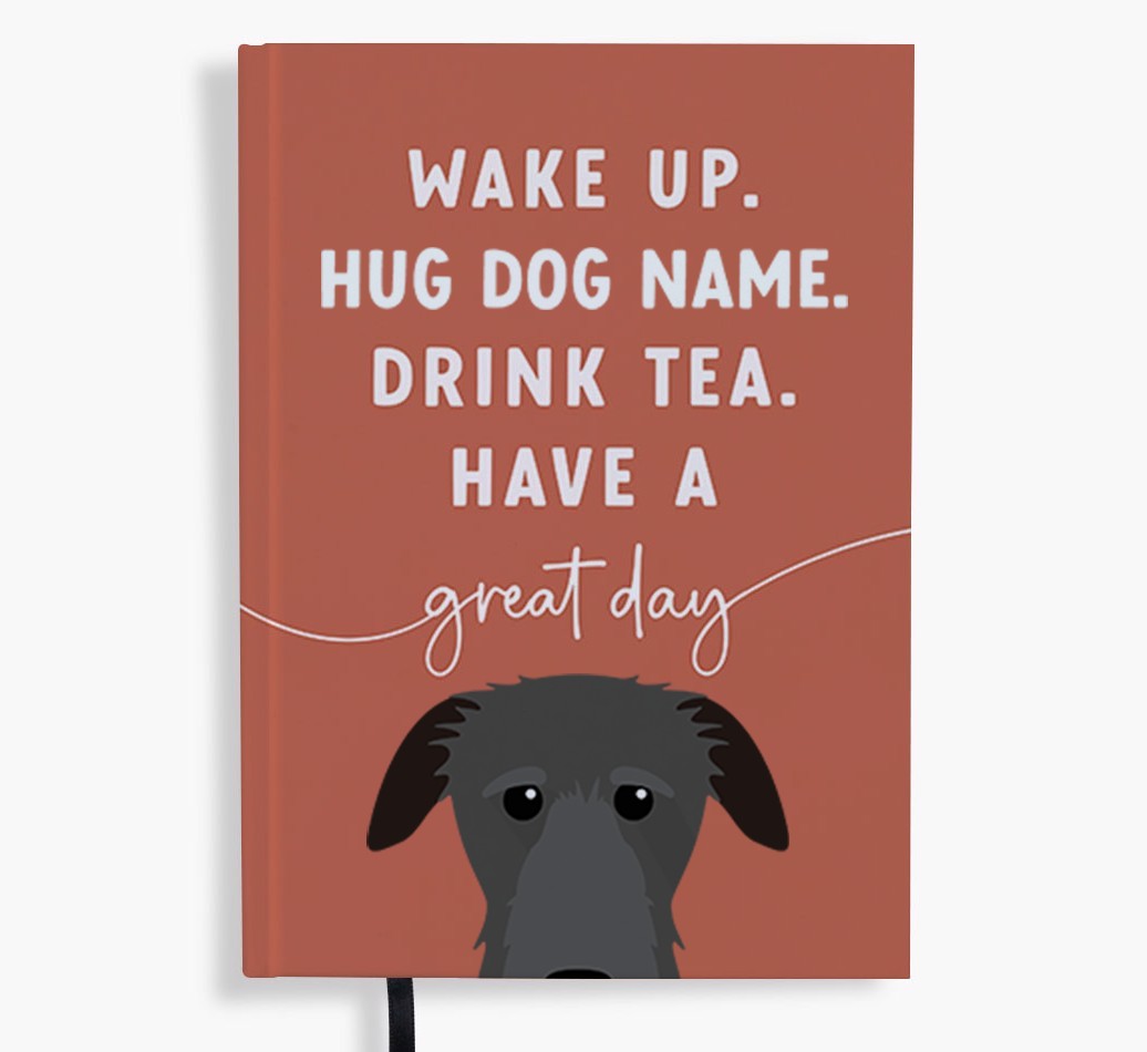Wake Up: Personalised {breedFullName} Notebook