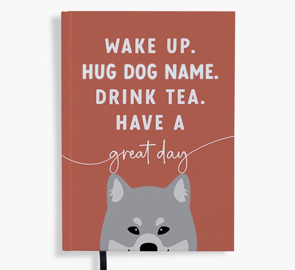 Wake Up: Personalised {breedFullName} Notebook