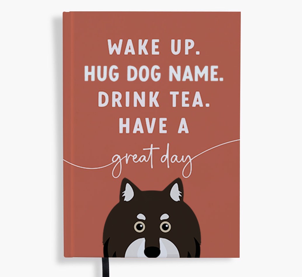 Wake Up: Personalised {breedFullName} Notebook