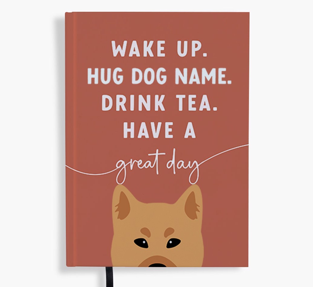 Wake Up: Personalised {breedFullName} Notebook