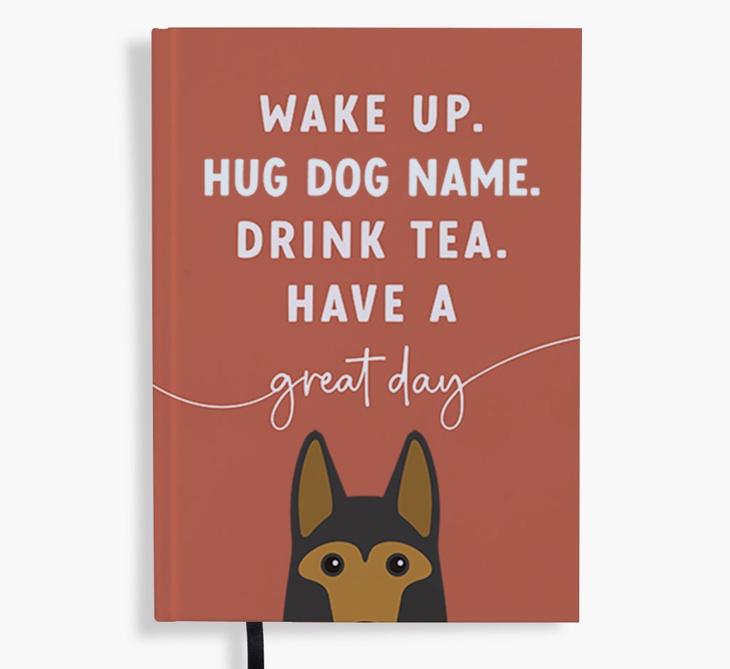 Wake Up: Personalised {breedFullName} Notebook