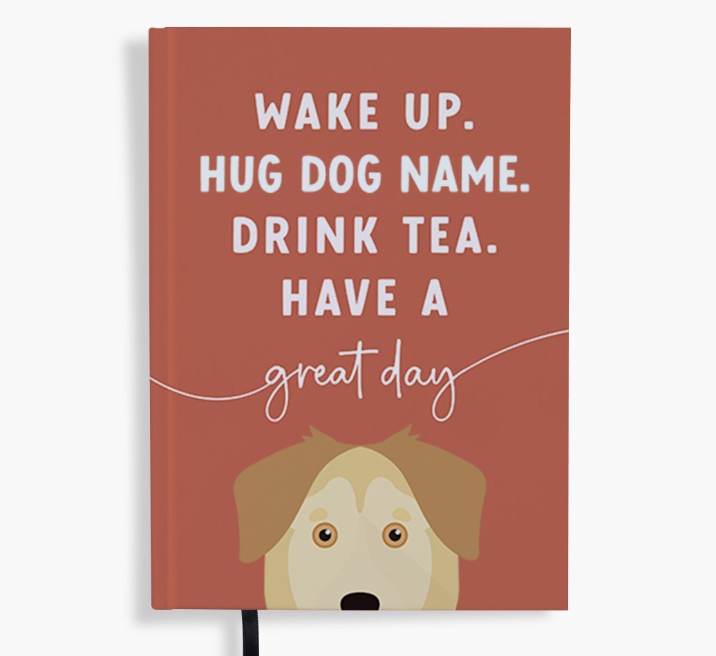 Wake Up: Personalised {breedFullName} Notebook