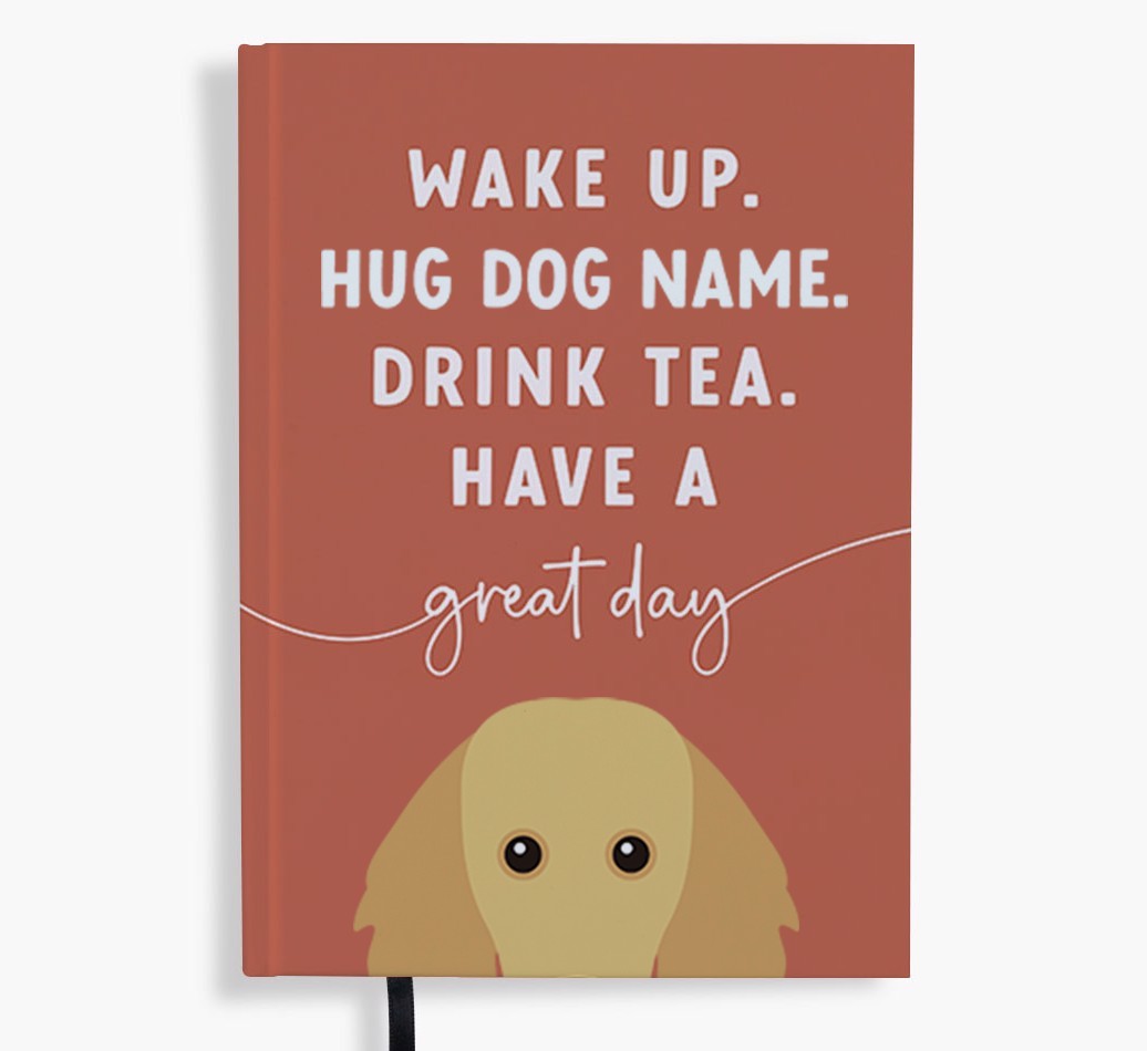 Wake Up: Personalised {breedFullName} Notebook