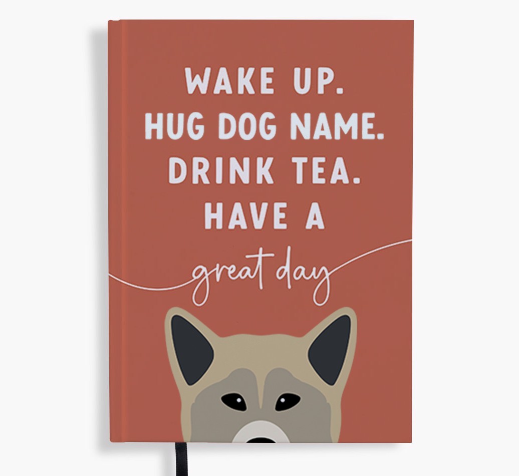 Wake Up: Personalised {breedFullName} Notebook