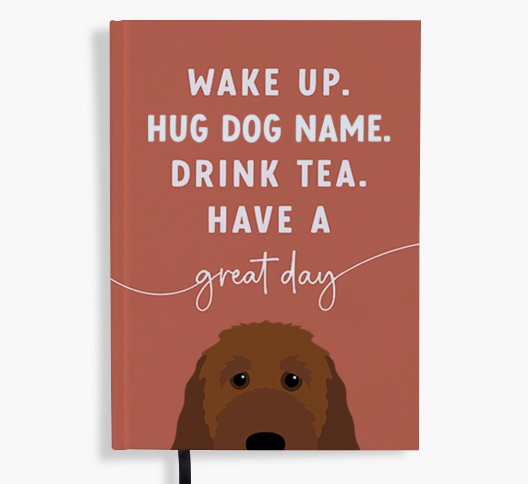 Wake Up: Personalised {breedFullName} Notebook