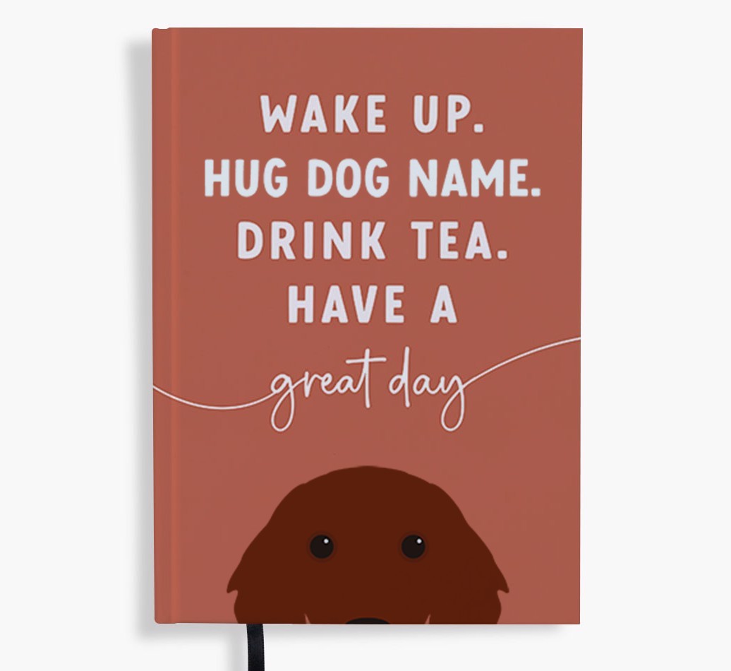 Wake Up: Personalised {breedFullName} Notebook