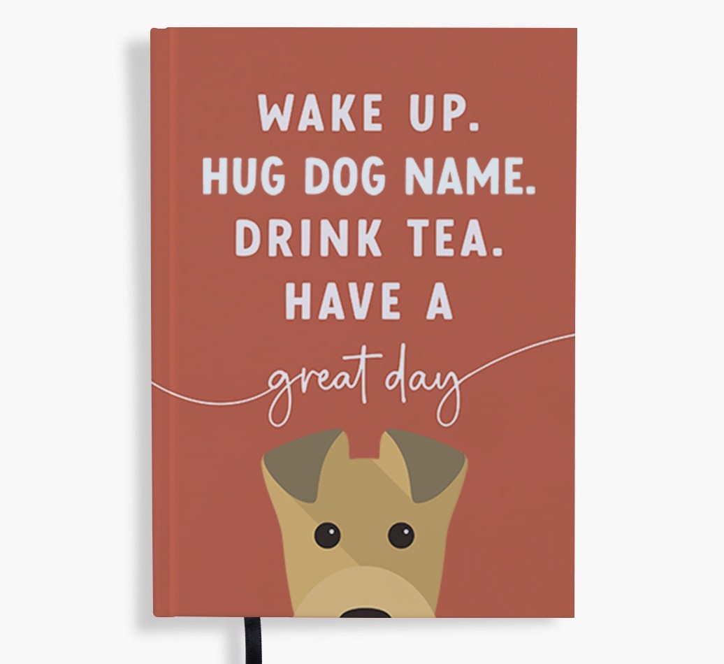 Wake Up: Personalised {breedFullName} Notebook