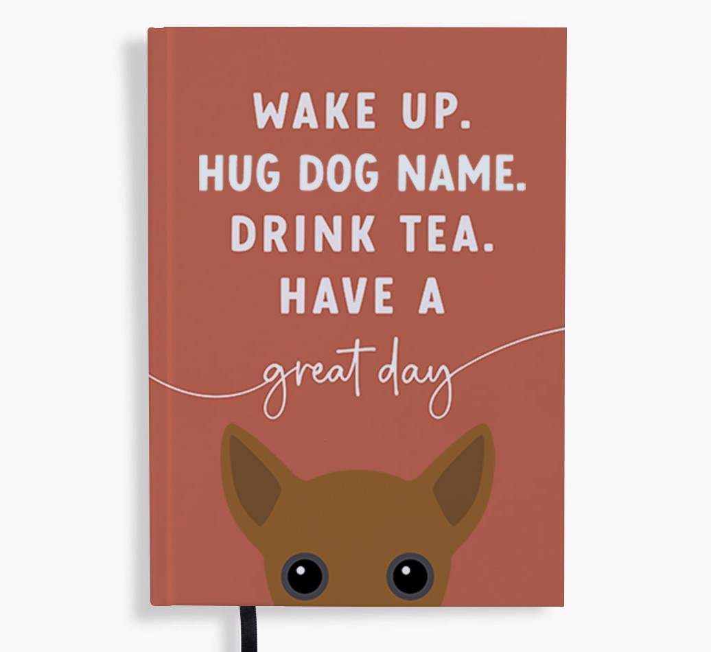 Wake Up: Personalised {breedFullName} Notebook