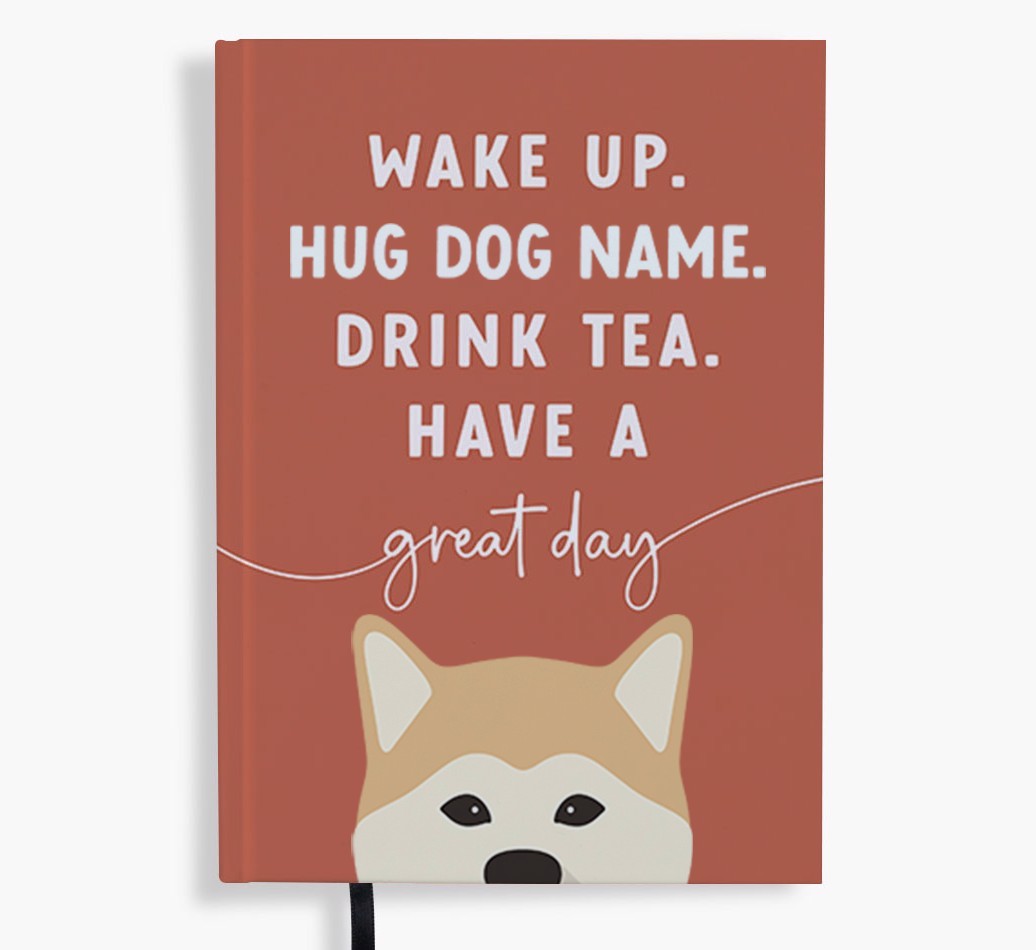 Wake Up: Personalised {breedFullName} Notebook