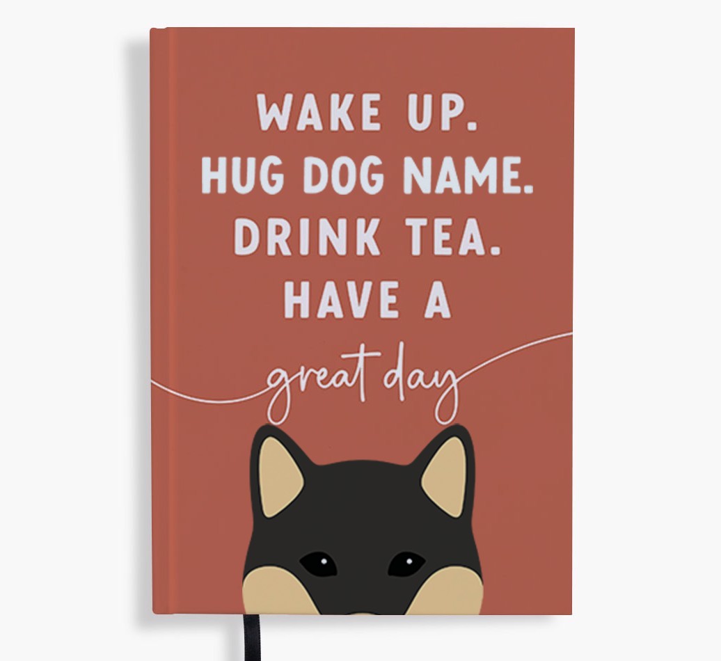 Wake Up: Personalised {breedFullName} Notebook