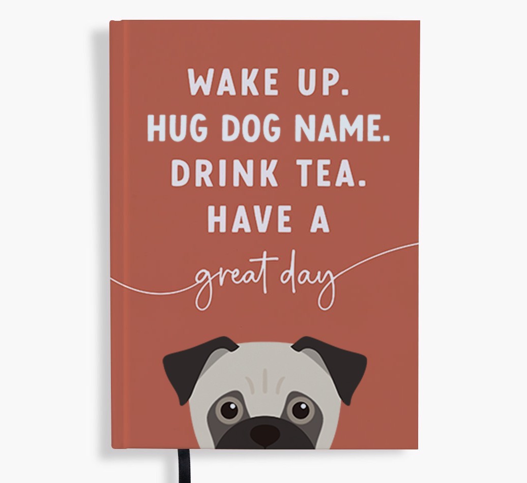 Wake Up: Personalised {breedFullName} Notebook