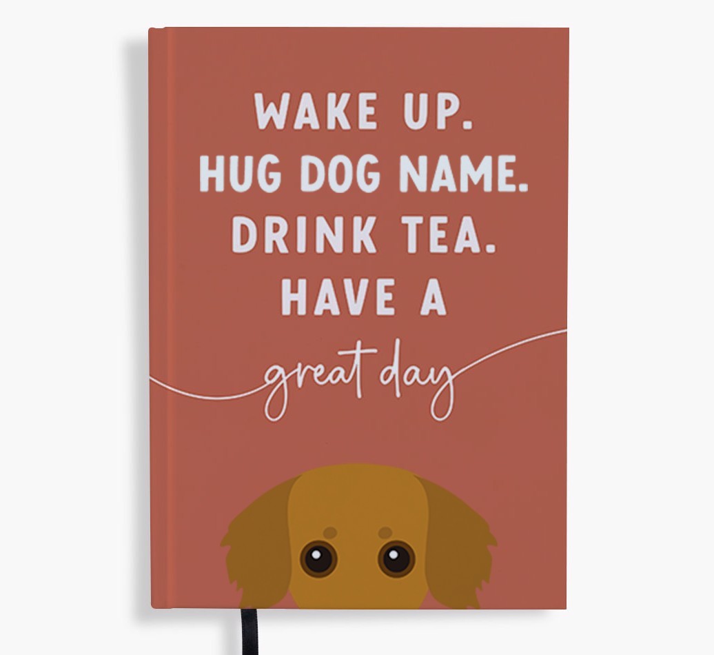 Wake Up: Personalised {breedFullName} Notebook