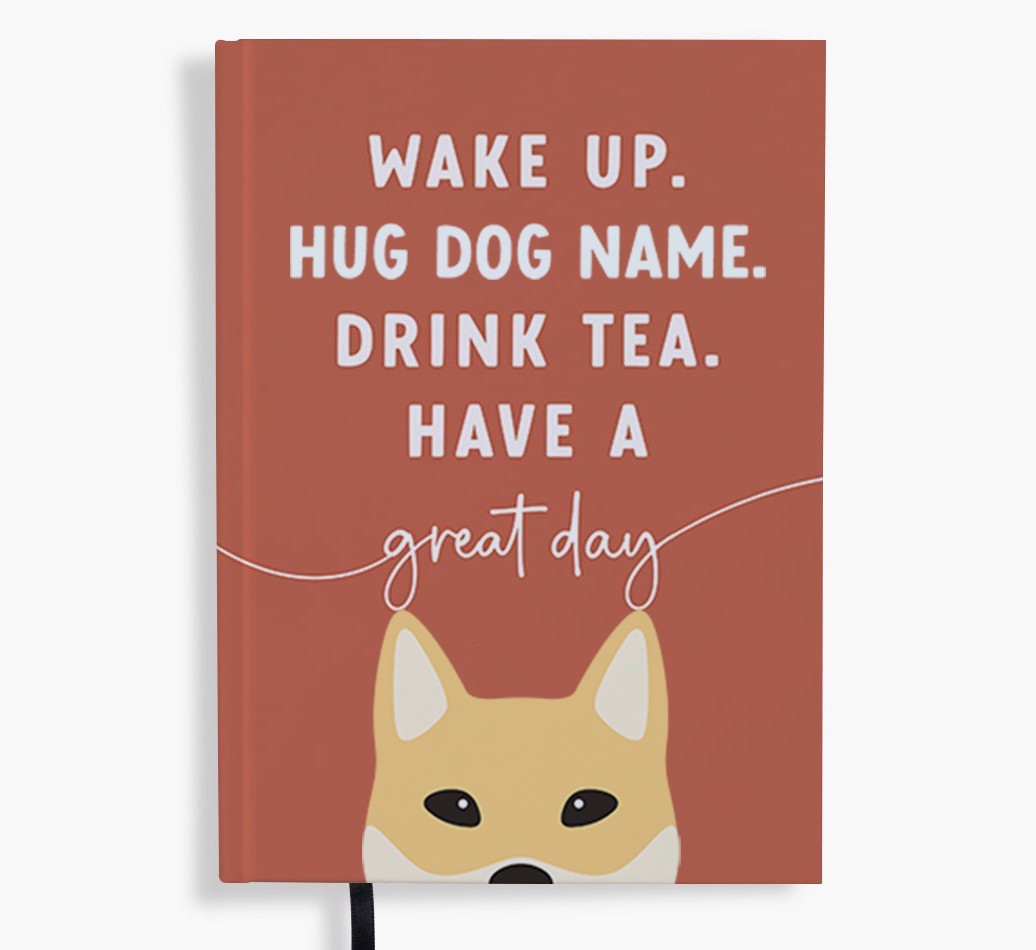 Wake Up: Personalised {breedFullName} Notebook