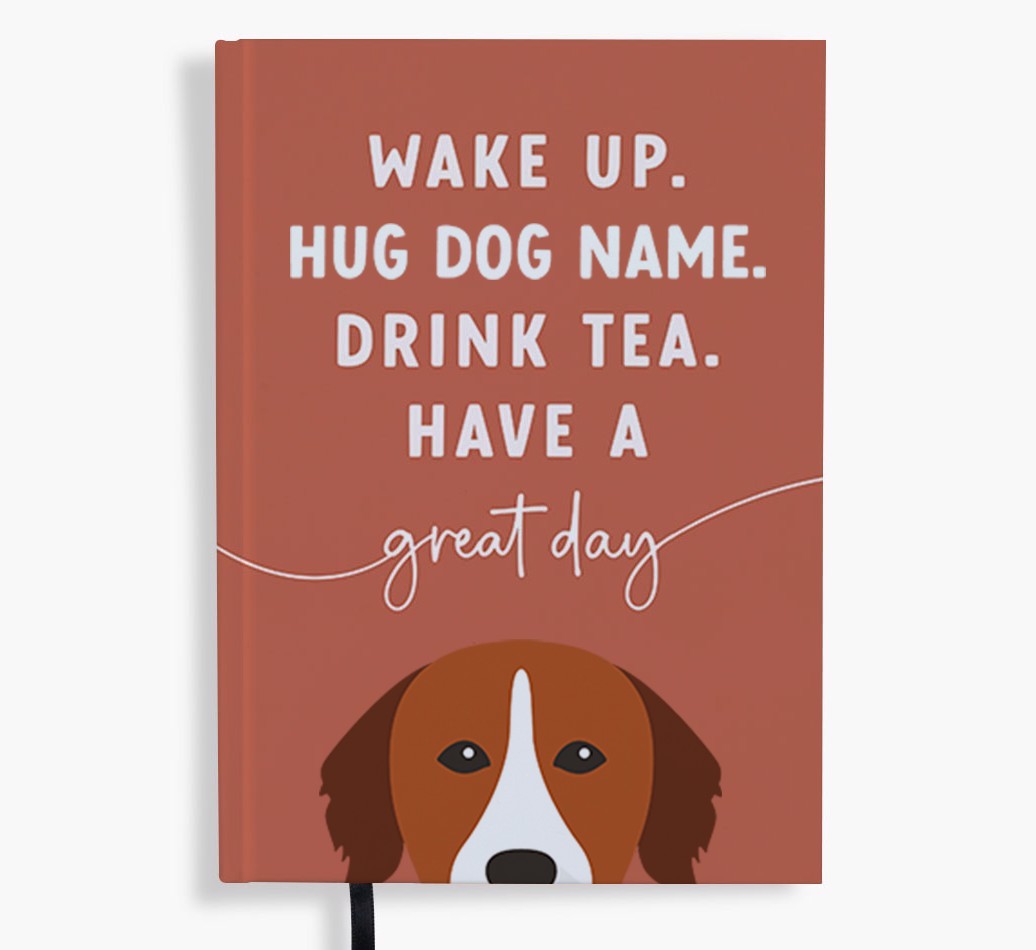 Wake Up: Personalised {breedFullName} Notebook
