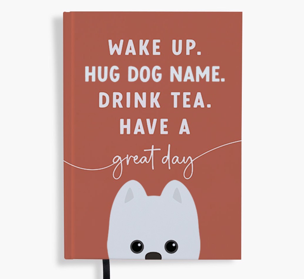 Wake Up: Personalised {breedFullName} Notebook