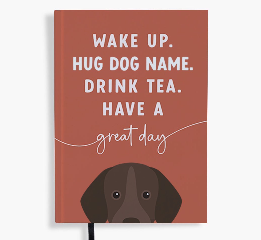 Wake Up: Personalised {breedFullName} Notebook