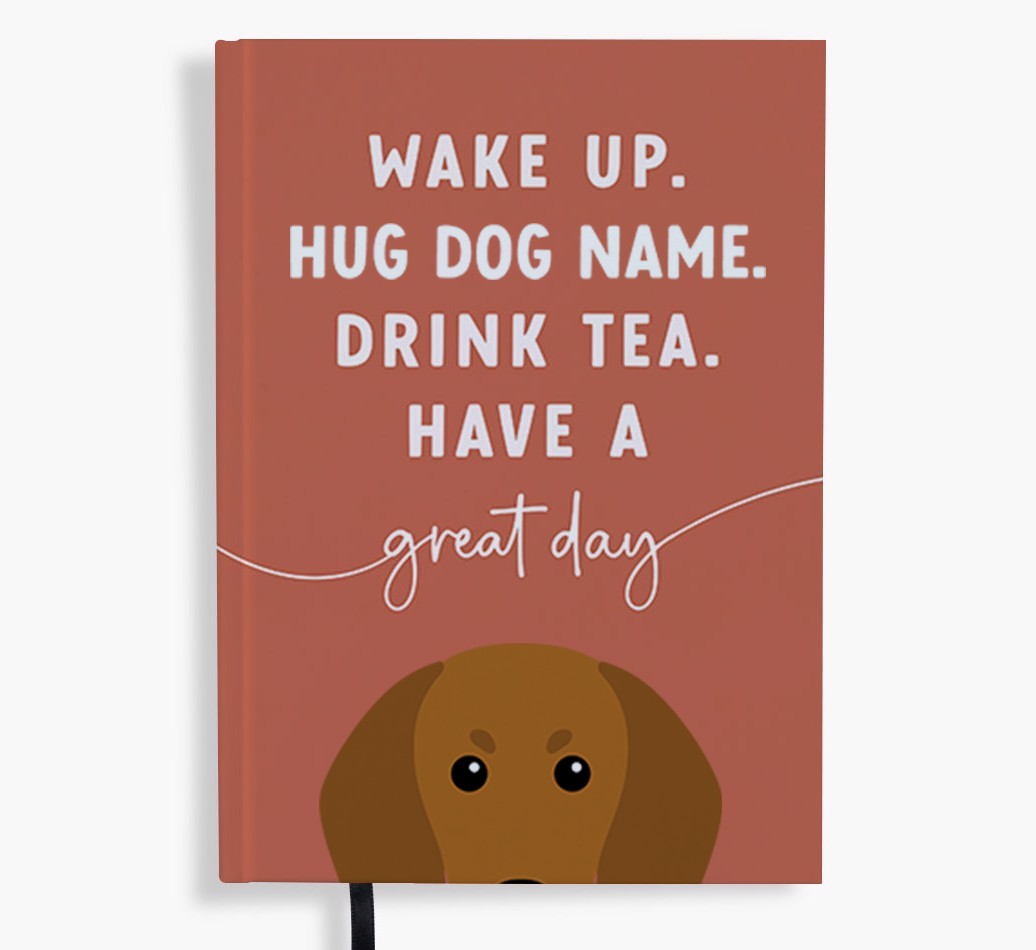 Wake Up: Personalised {breedFullName} Notebook