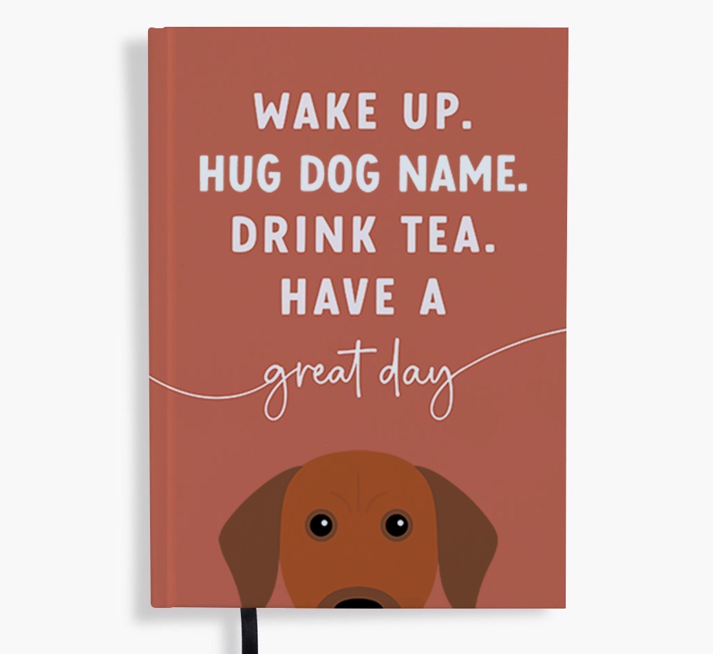 Wake Up: Personalised {breedFullName} Notebook
