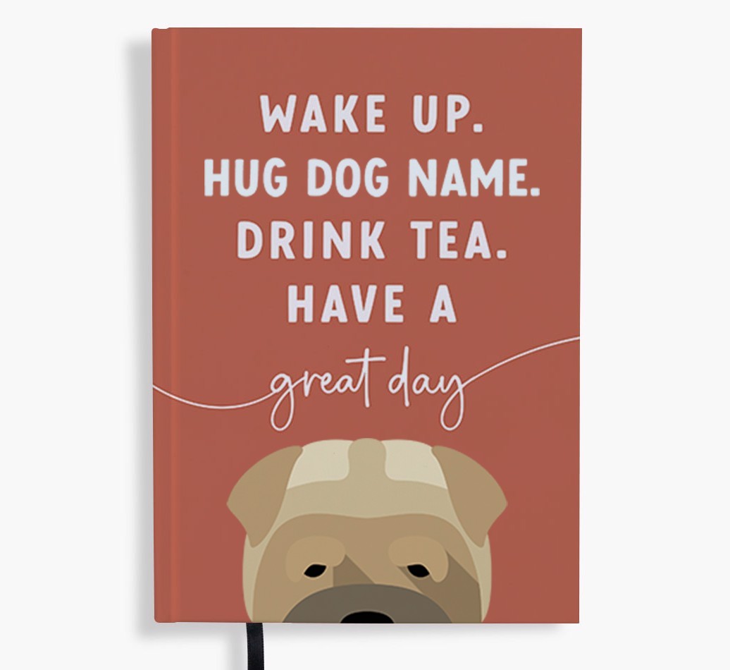Wake Up: Personalised {breedFullName} Notebook