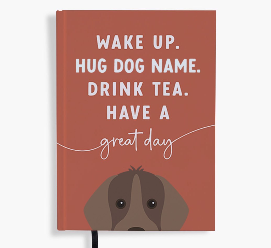 Wake Up: Personalised {breedFullName} Notebook