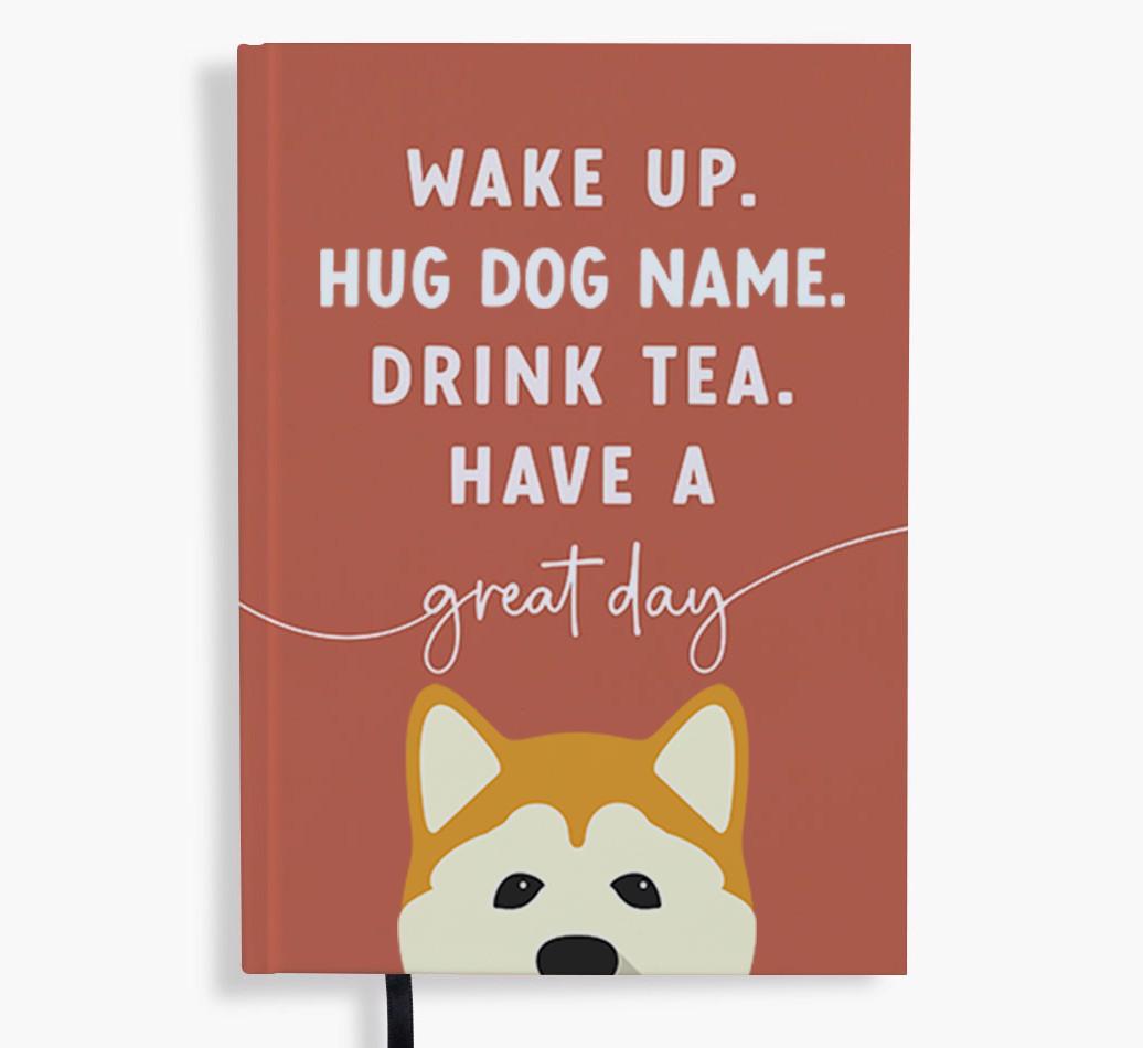 Wake Up: Personalized {breedFullName} Notebook