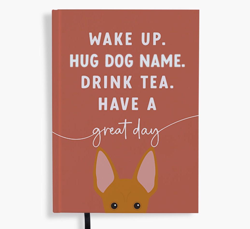 Wake Up: Personalised {breedFullName} Notebook