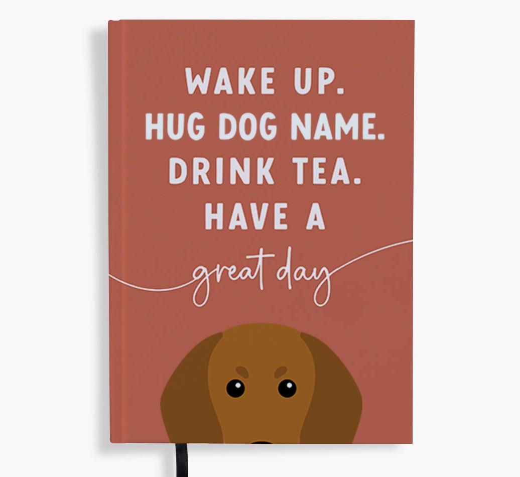 Wake Up: Personalized {breedFullName} Notebook