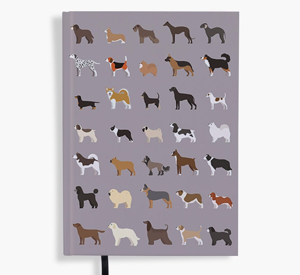 A Great Deal of Dogs: Personalised {breedFullName} Notebook