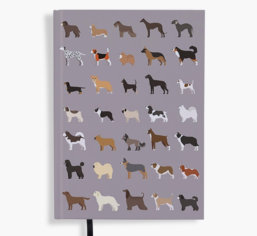 A Great Deal of Dogs: Personalised {breedFullName} Notebook