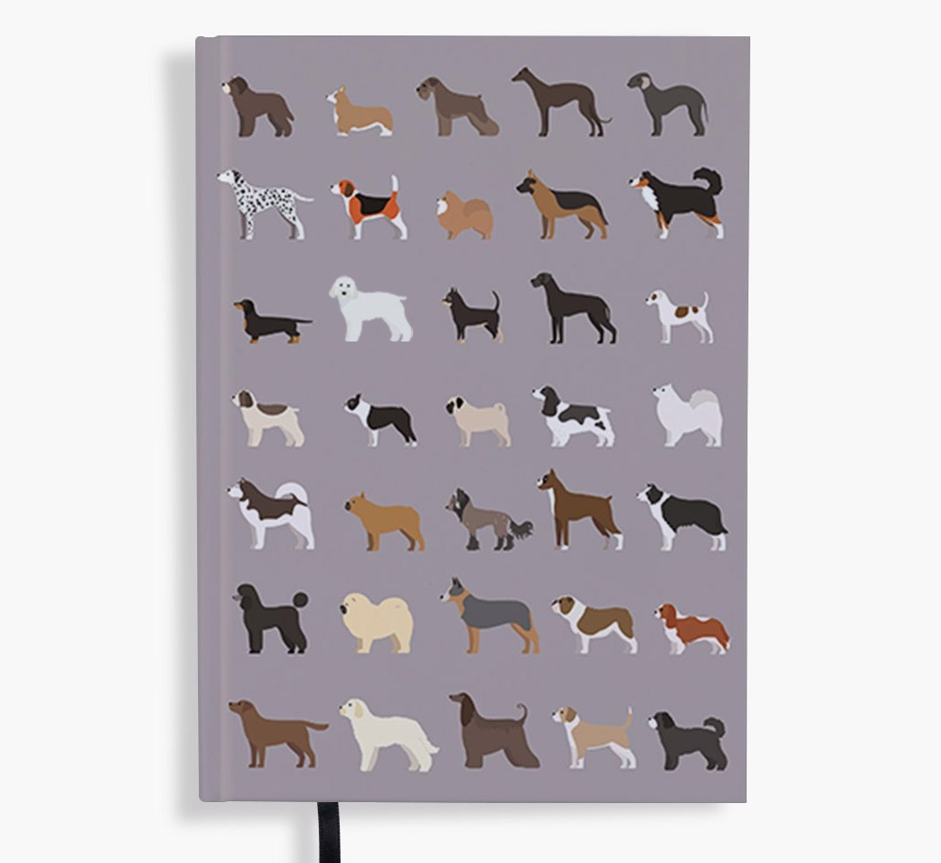 A Great Deal of Dogs: Personalised {breedFullName} Notebook