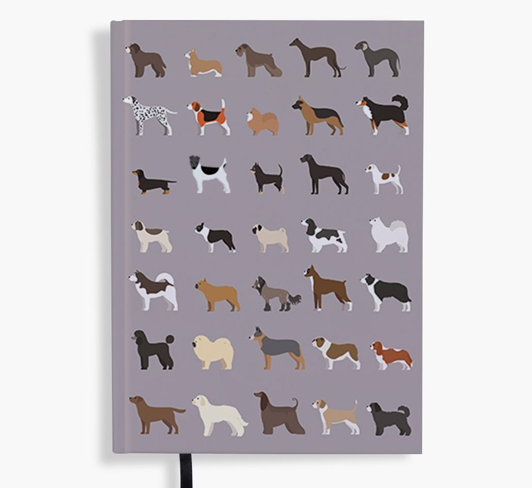 A Great Deal of Dogs: Personalised {breedFullName} Notebook
