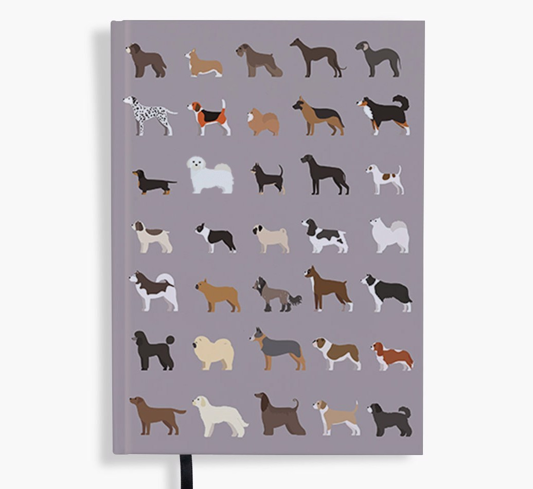 A Great Deal of Dogs: Personalised {breedFullName} Notebook