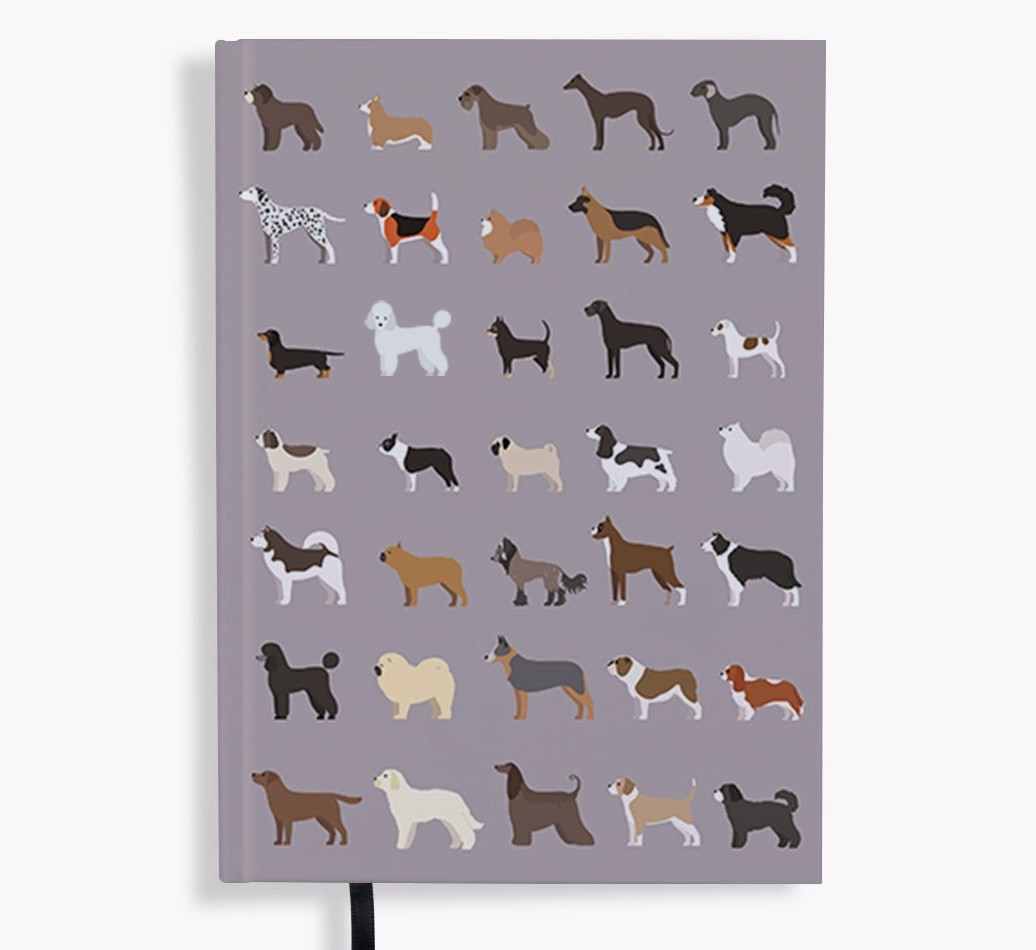 A Great Deal of Dogs: Personalised {breedFullName} Notebook