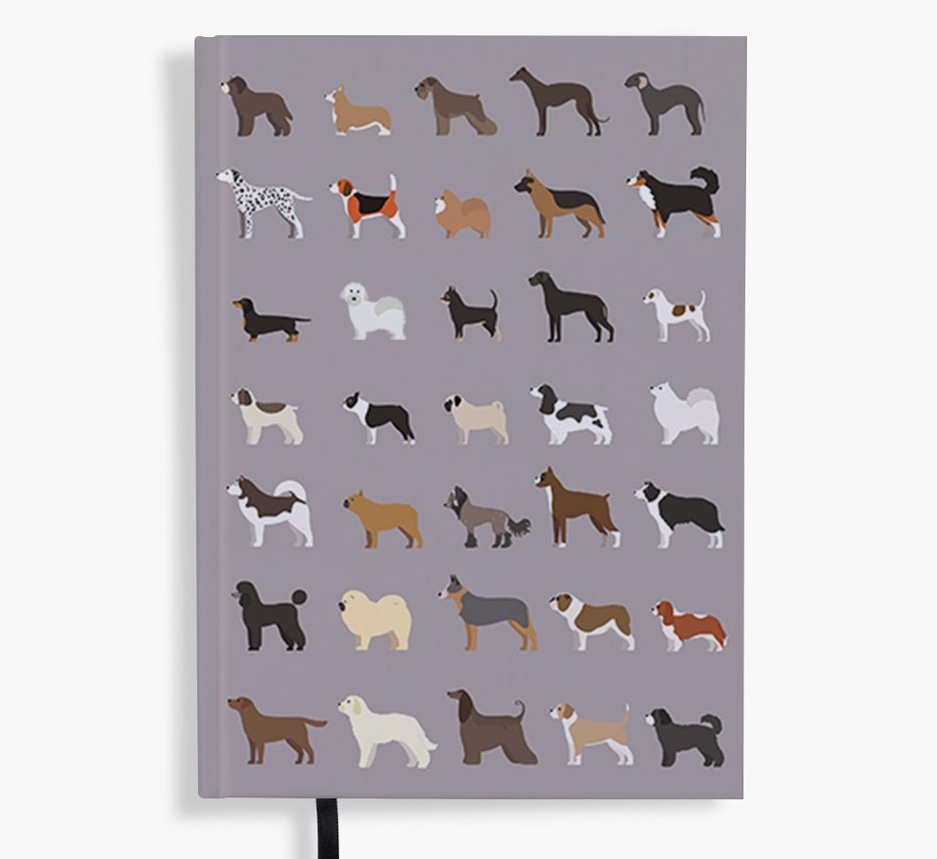 A Great Deal of Dogs: Personalised {breedFullName} Notebook