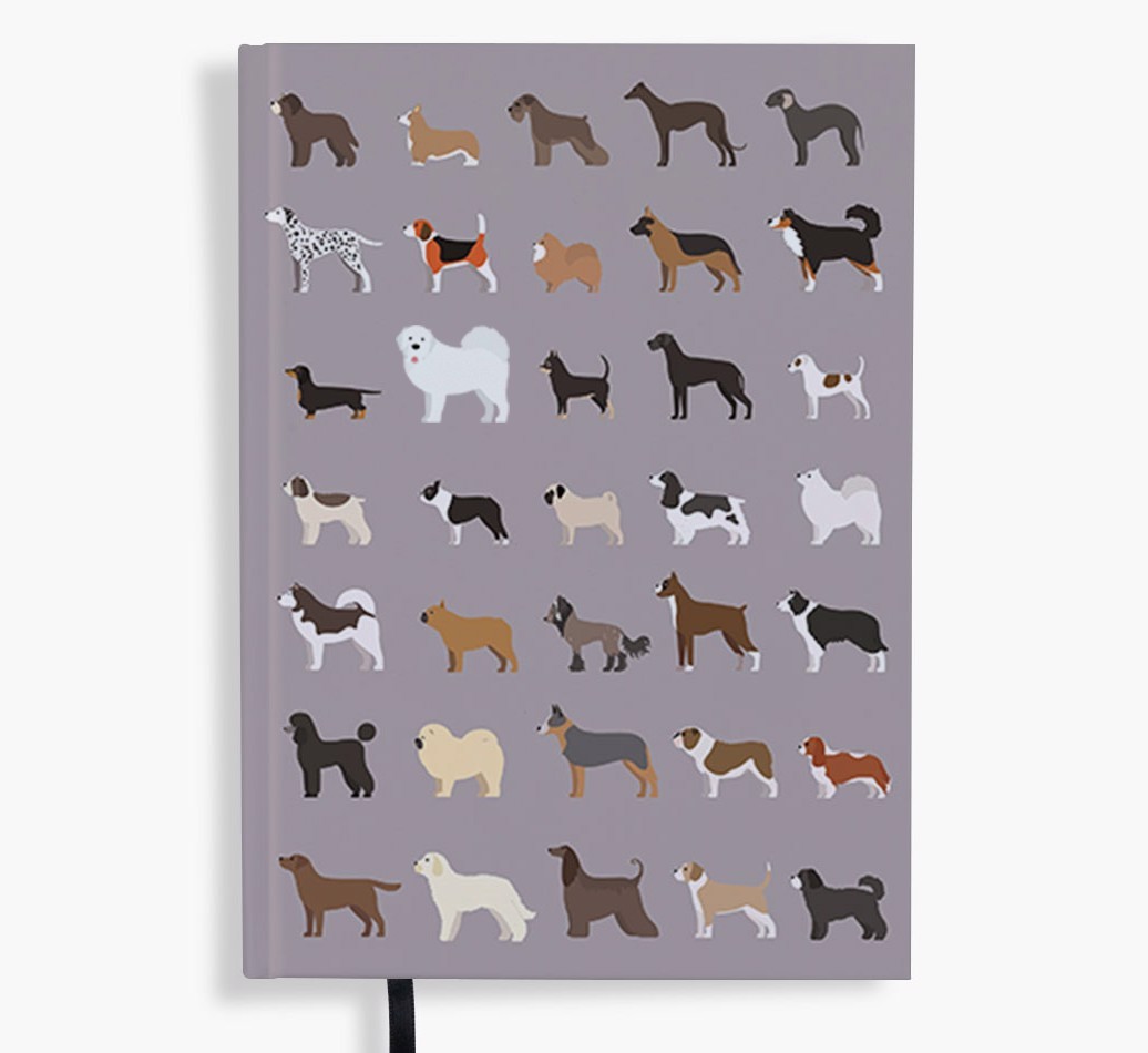 A Great Deal of Dogs: Personalised {breedFullName} Notebook