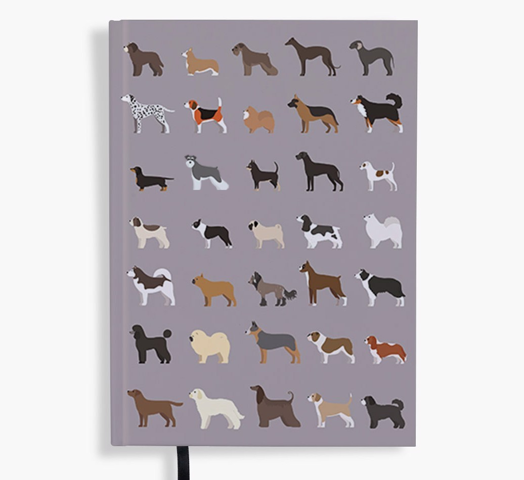 A Great Deal of Dogs: Personalised {breedFullName} Notebook