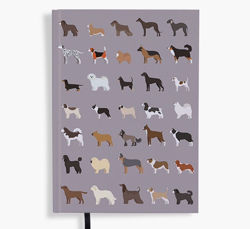A Great Deal of Dogs: Personalised {breedFullName} Notebook