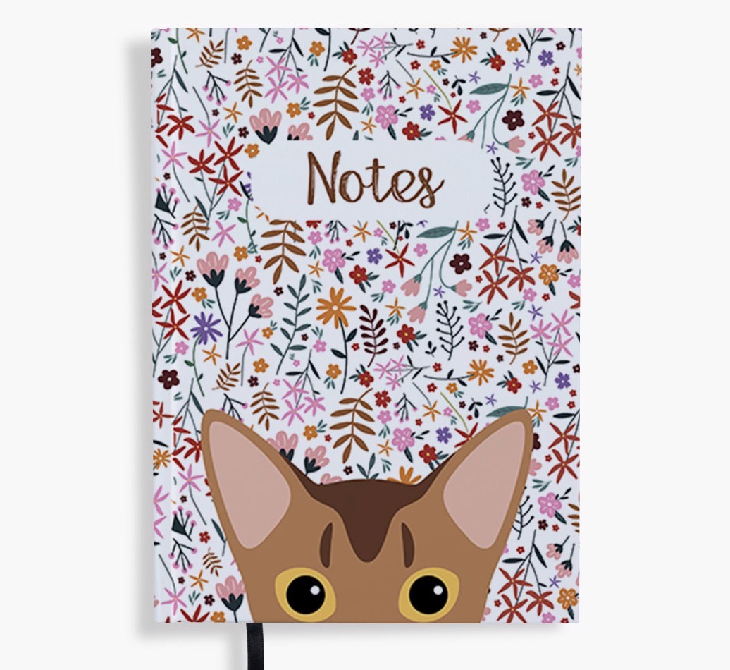 Floral Notes: Personalised {breedFullName} Notebook