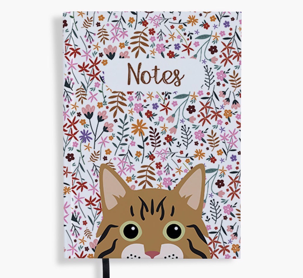 Floral Notes: Personalised {breedFullName} Notebook