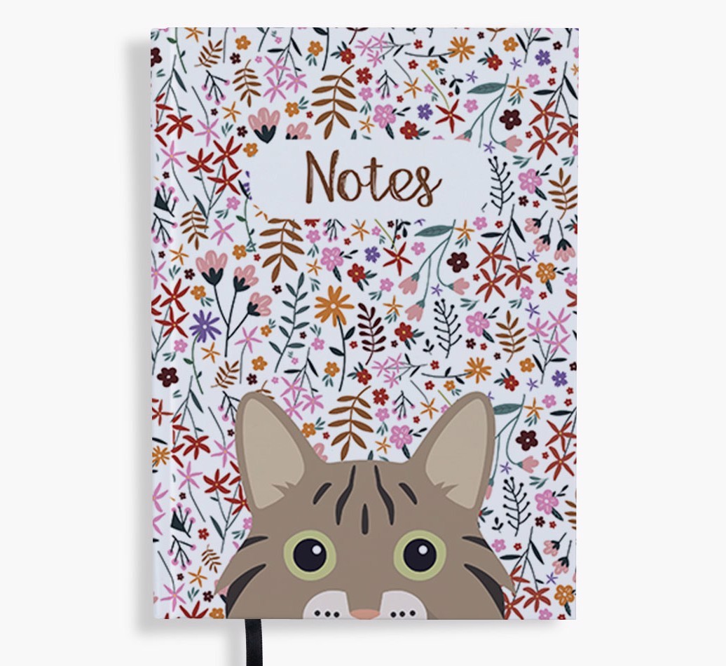 Floral Notes: Personalised {breedFullName} Notebook