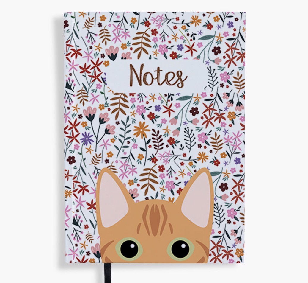 Floral Notes: Personalised {breedFullName} Notebook