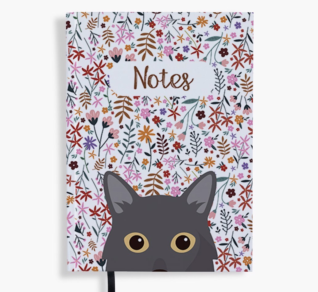 Floral Notes: Personalised {breedFullName} Notebook