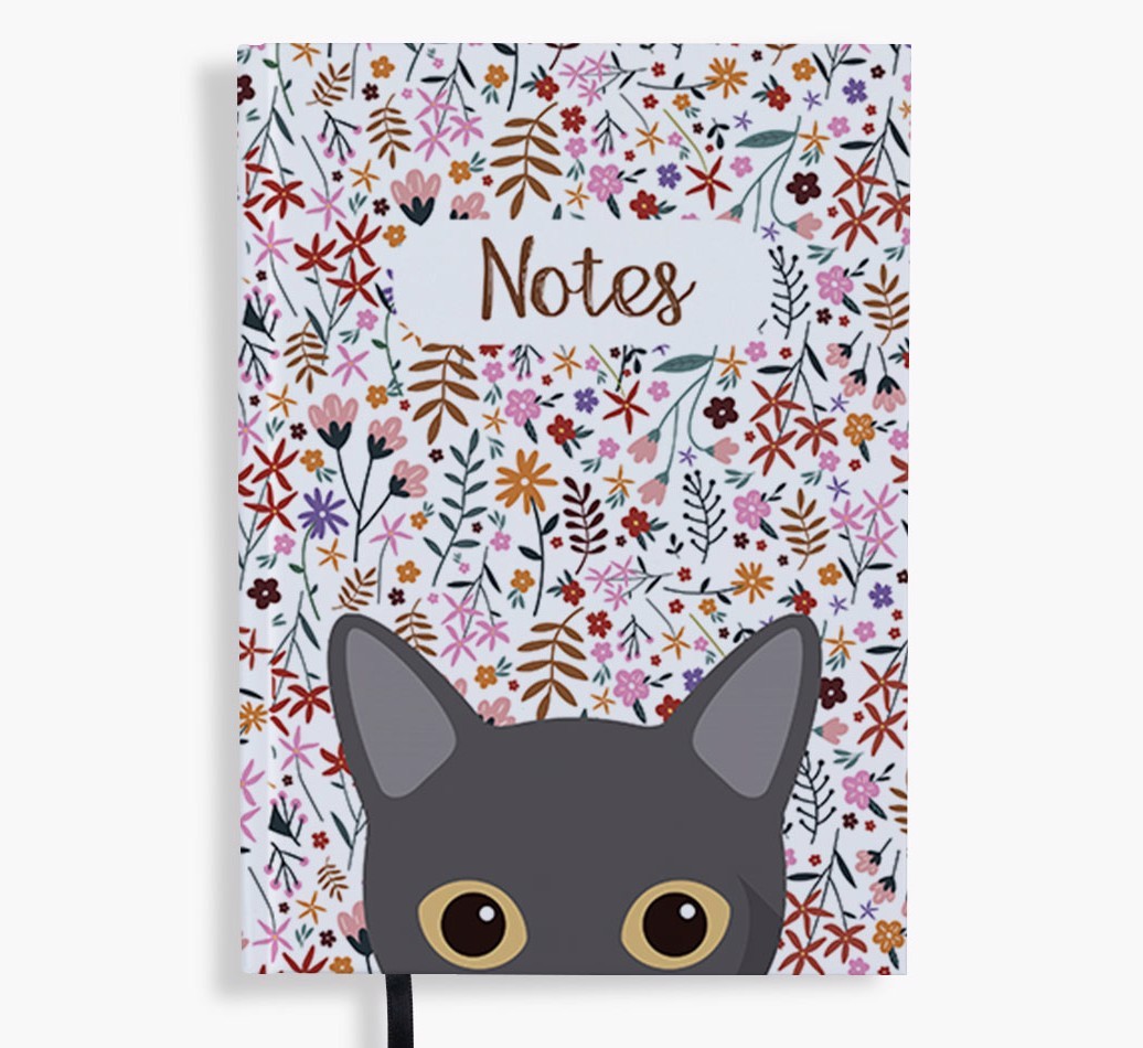 Floral Notes: Personalised {breedFullName} Notebook