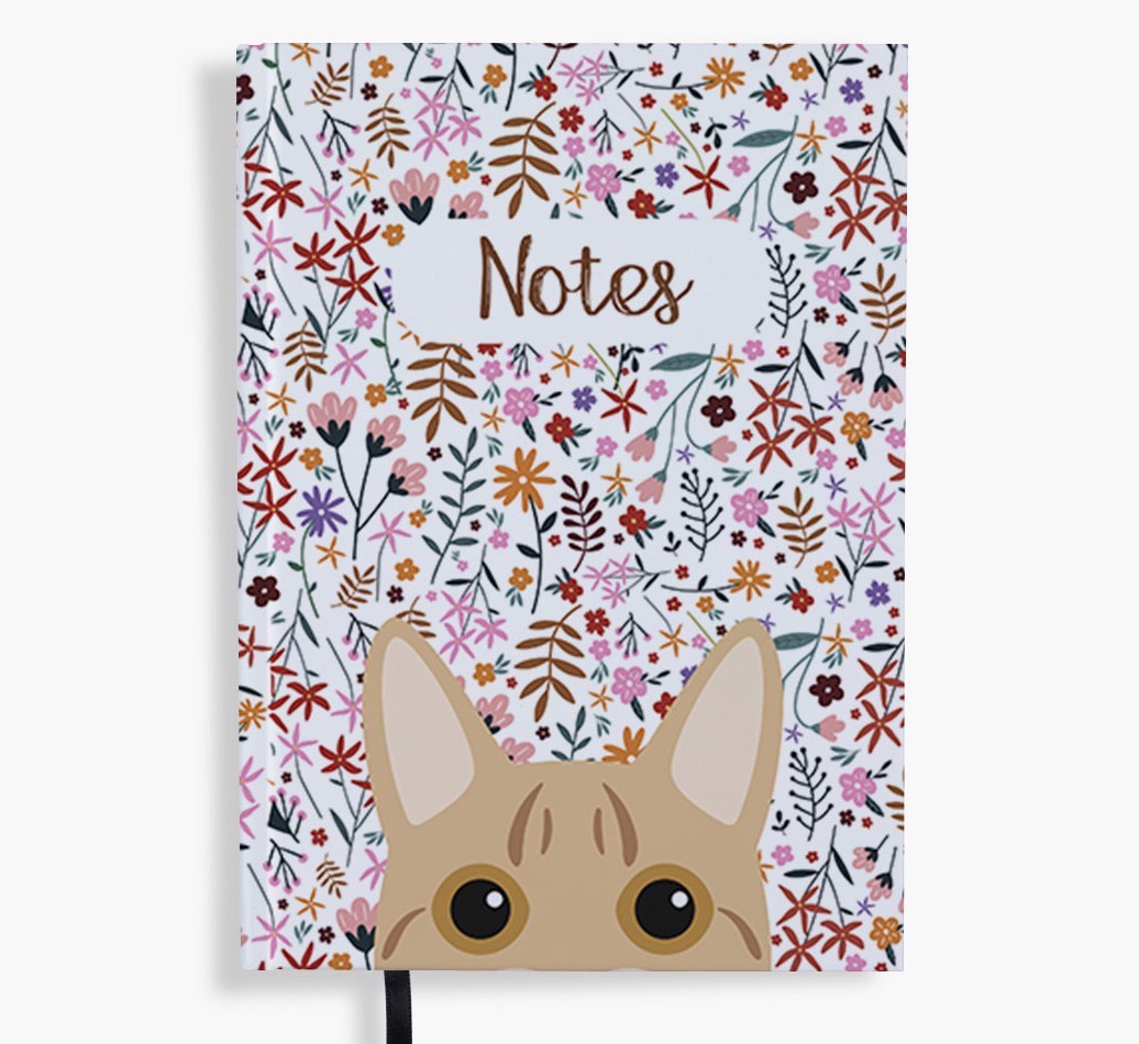 Floral Notes: Personalised {breedFullName} Notebook