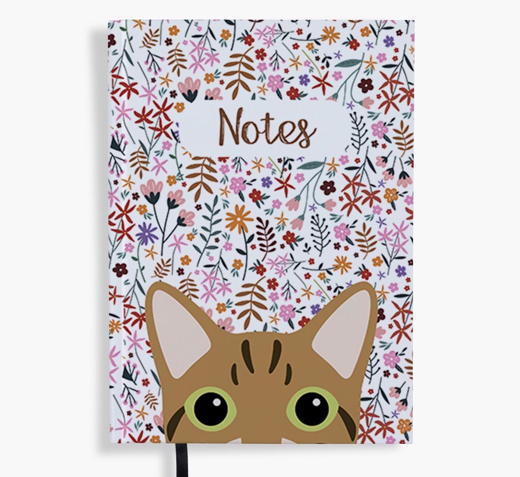 Floral Notes: Personalised {breedFullName} Notebook