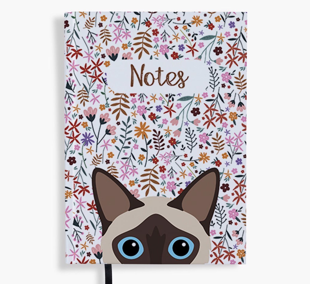Floral Notes: Personalised {breedFullName} Notebook
