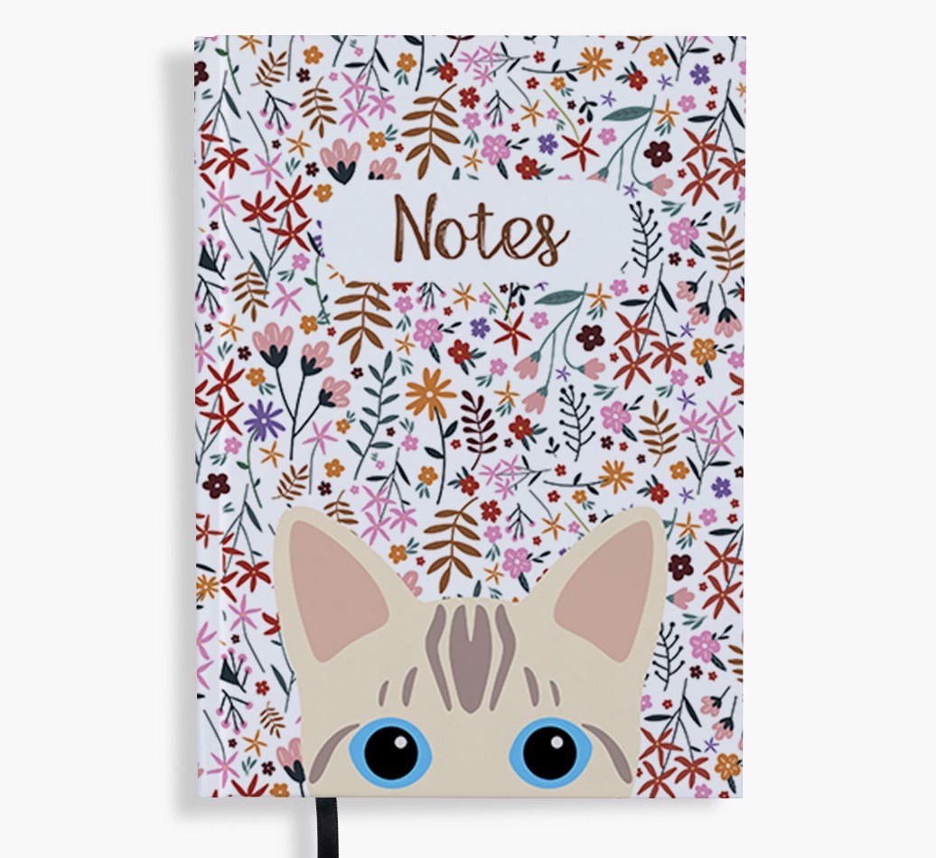 Floral Notes: Personalised {breedFullName} Notebook