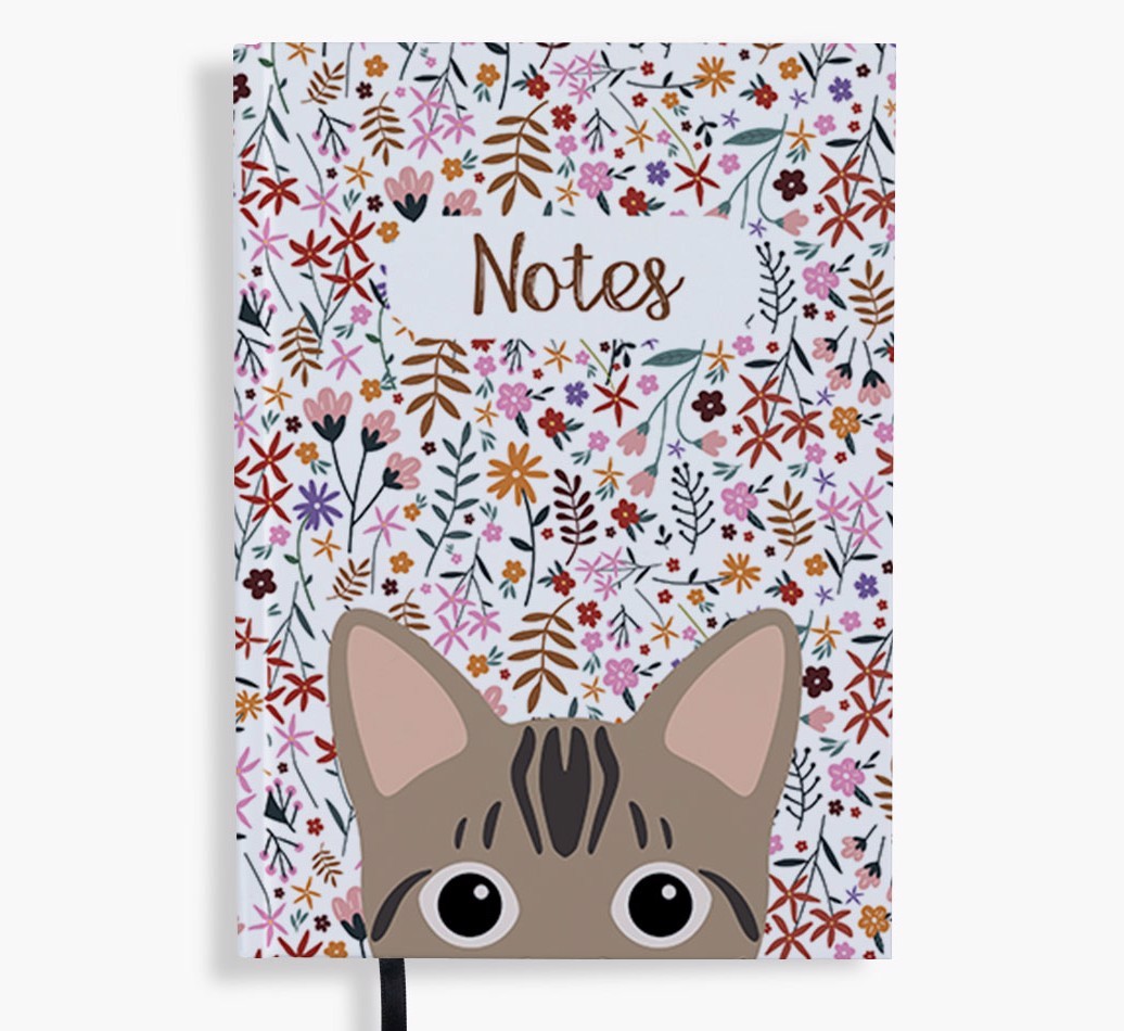Floral Notes: Personalised {breedFullName} Notebook