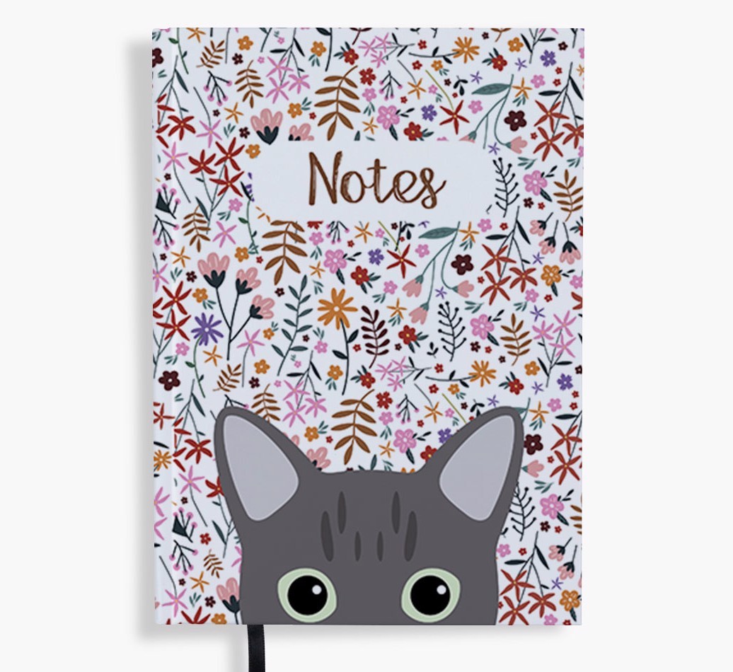 Floral Notes: Personalised {breedFullName} Notebook