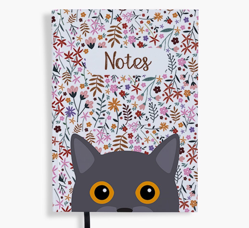 Floral Notes: Personalised {breedFullName} Notebook